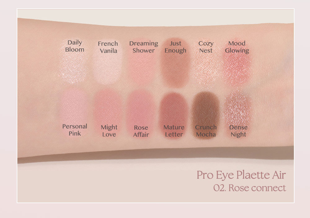 CLIO Pro Eye Palette Air [#02 Rose Connect]	